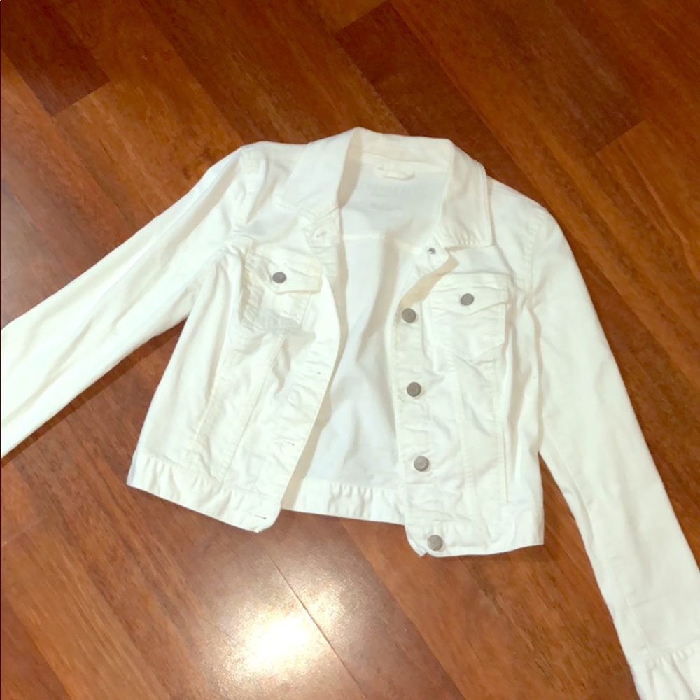 White Aeropostale Jean Jacket